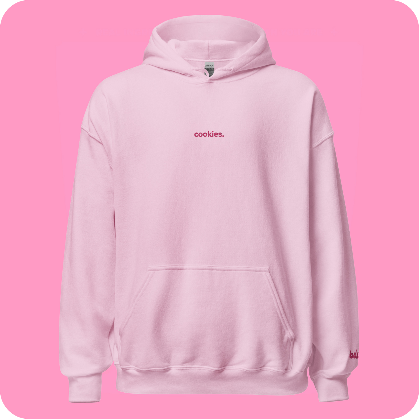 Soft, cozy cookies hoodie