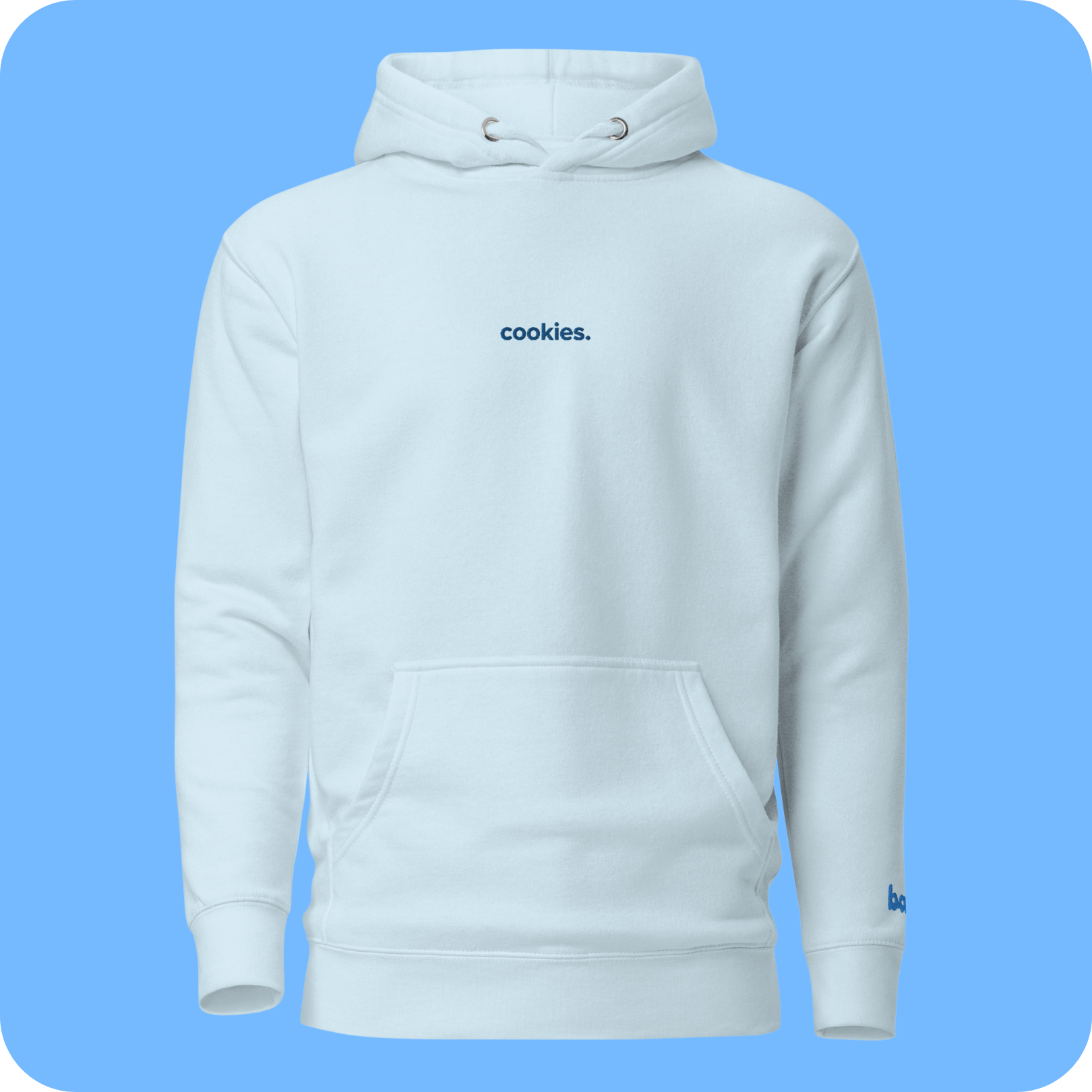 Soft, cozy cookies hoodie