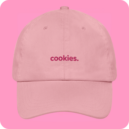 soft, adjustable cookies hat